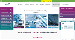 Desktop Screenshot of lodha-palava.com